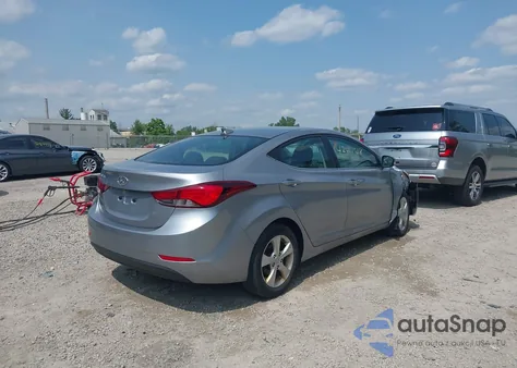 2016 Hyundai Elantra Value Edition z USA, uszkodzony, nr VIN 5NPDH4AEXGH783529